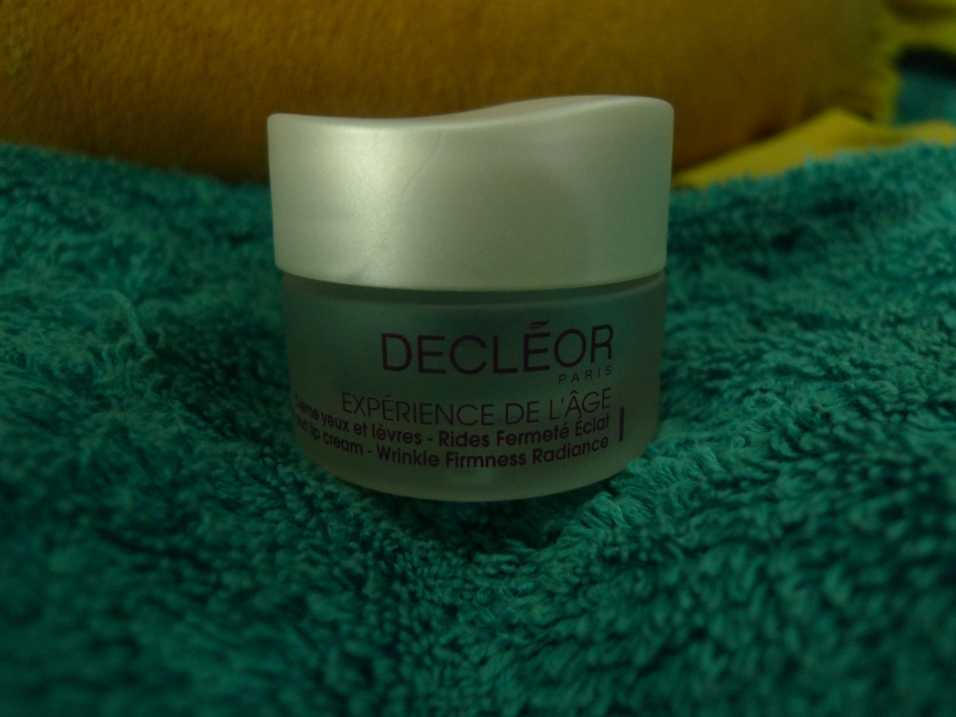 Decleor Eye & Lip Cream is quite good to tackle fine lines. 